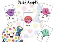 Zabawa z latarką na Dzień Kropki – edukacyjna zabawa dla dzieci – materiał do druku PDF, Kwiecień Academy
